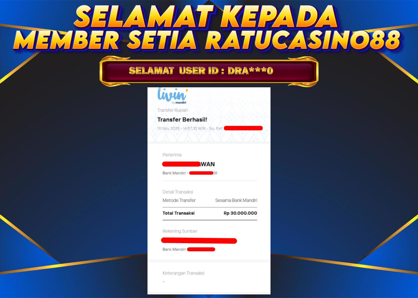 WITHDRAWAL MEMBER 117